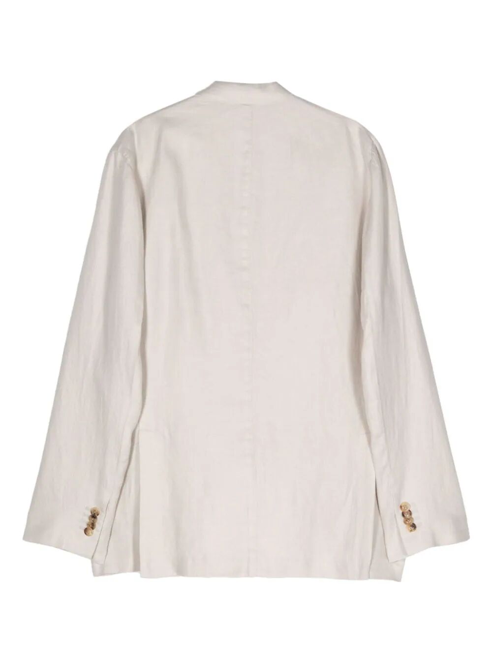 Shop Boglioli Linen Jacket In White
