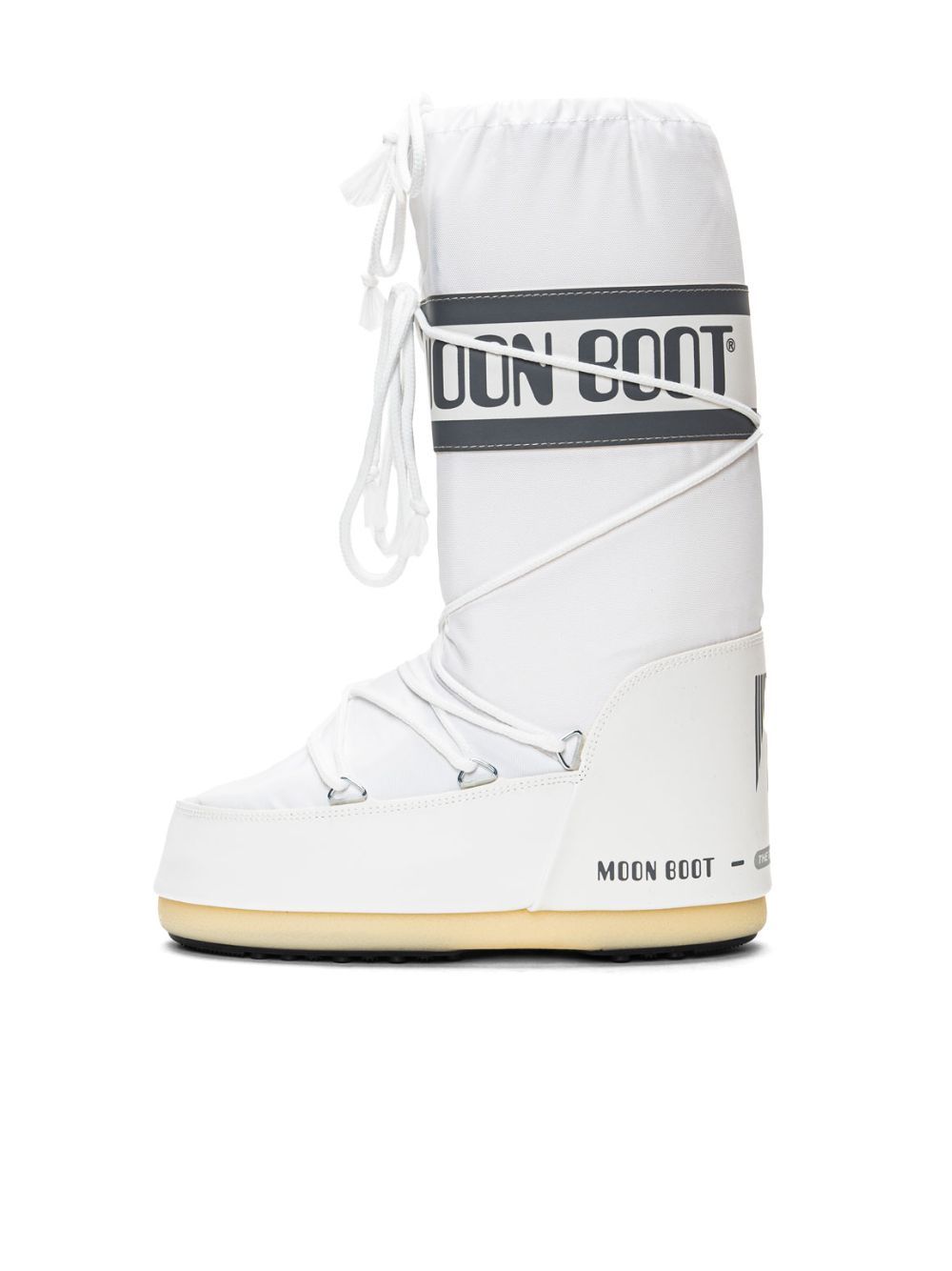 Shop Moon Boot Mb Icon Nylon In White