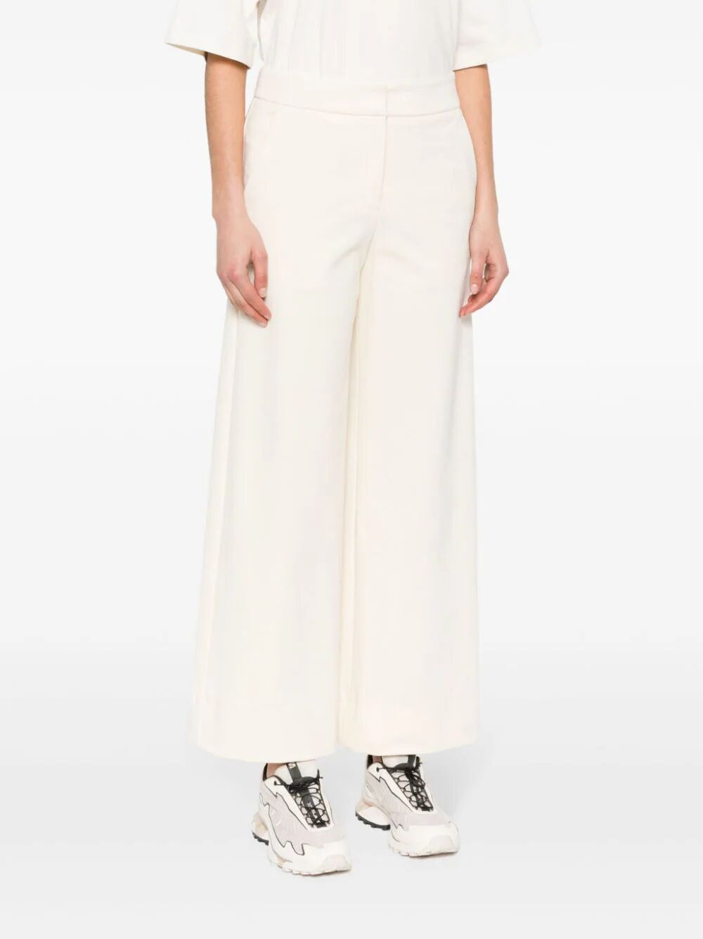 Shop Apc Billie Trousers In White