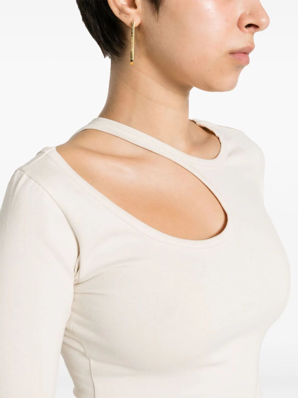 Shop Low Classic Curve Hole T In White