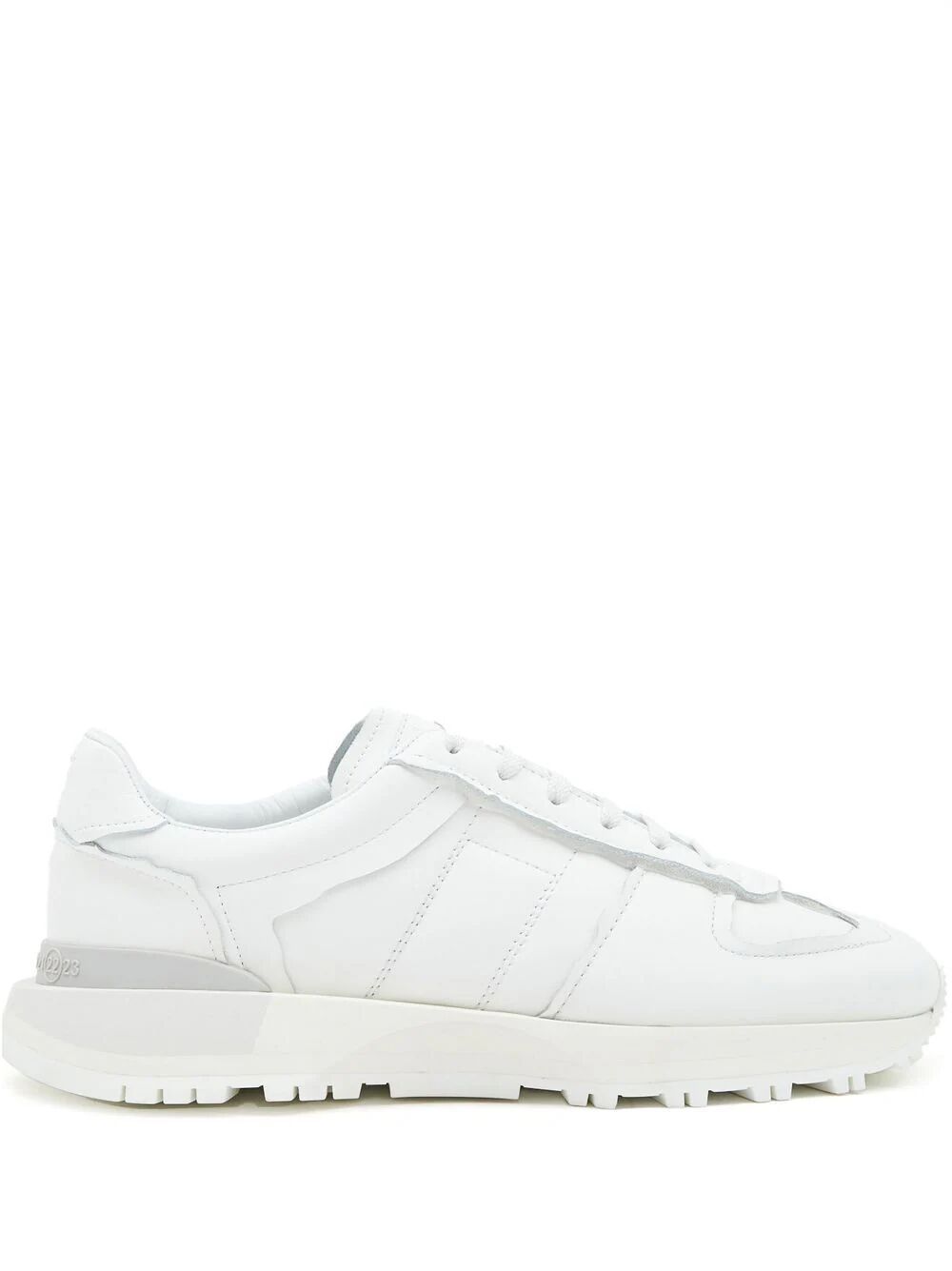 Maison Margiela 50/50 Sneakers In White