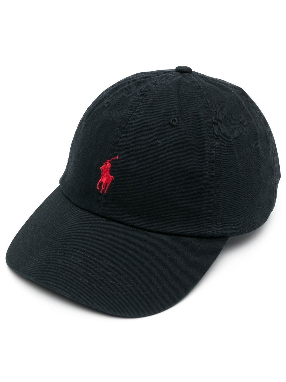 Shop Polo Ralph Lauren Sport Cap In Black