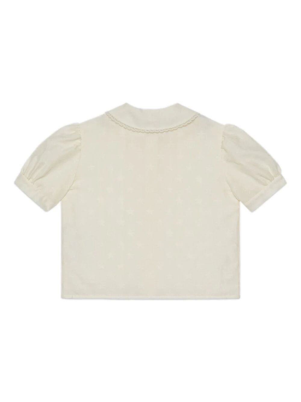 Shop Gucci Shirt Multistar Cotton Jaquard In White