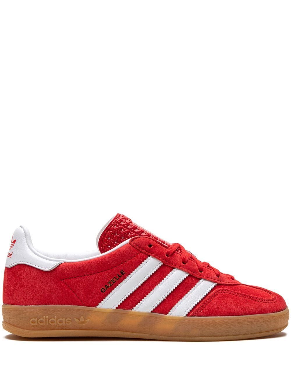 Shop Adidas Originals Gazzelle Indoor Sneakers In Red