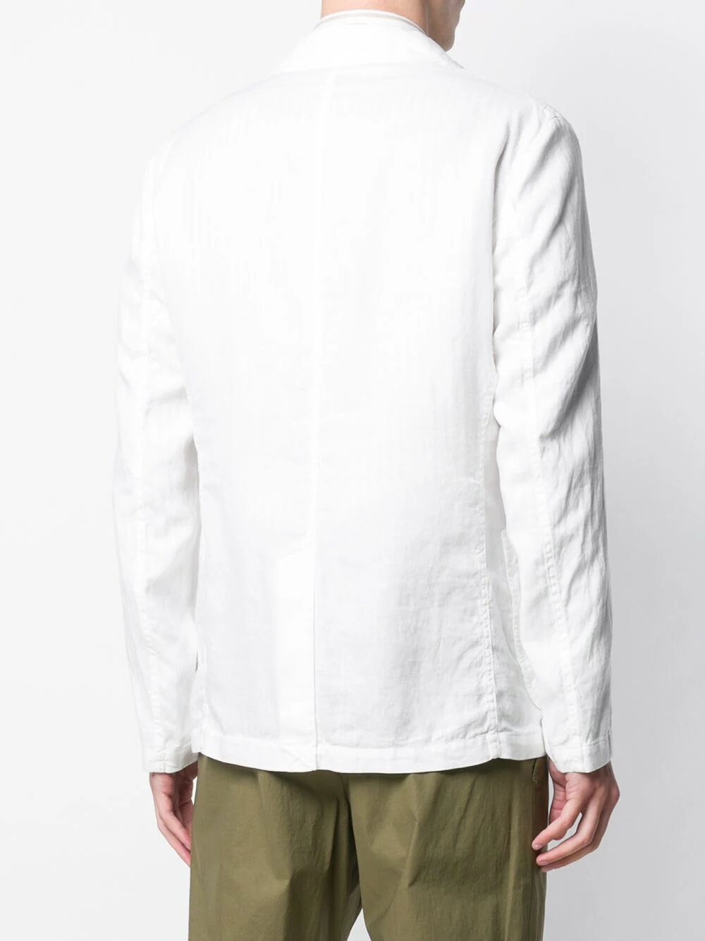 Shop Aspesi Samuraki Blazer In White