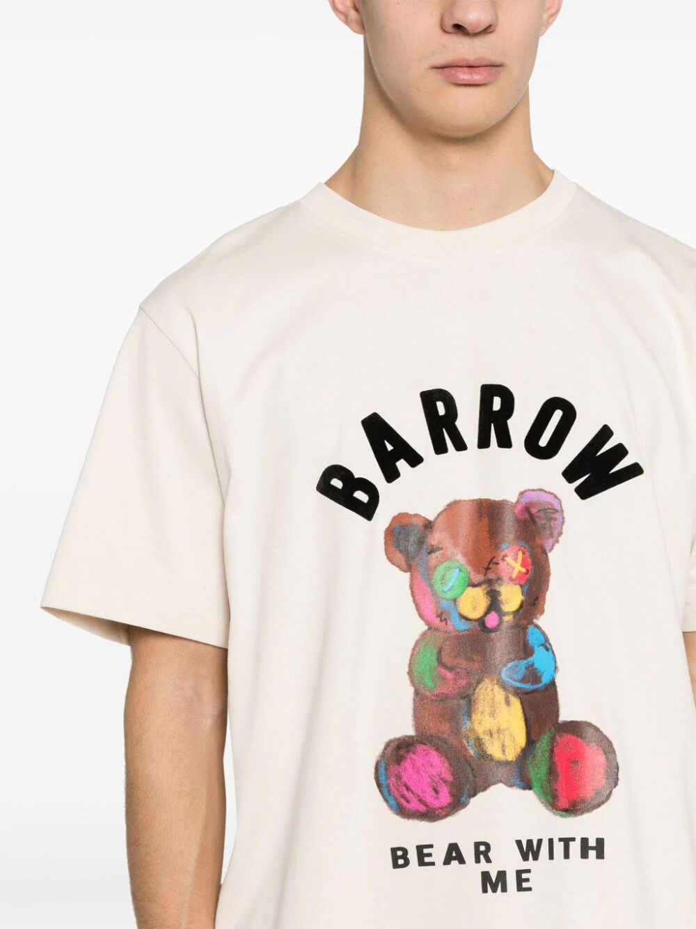 Shop Barrow Jersey T In Grey