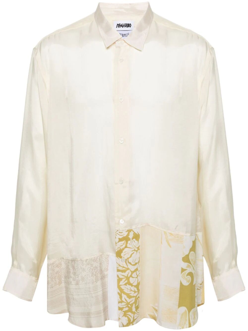 Shop Magliano New Romanticone Shirt In White
