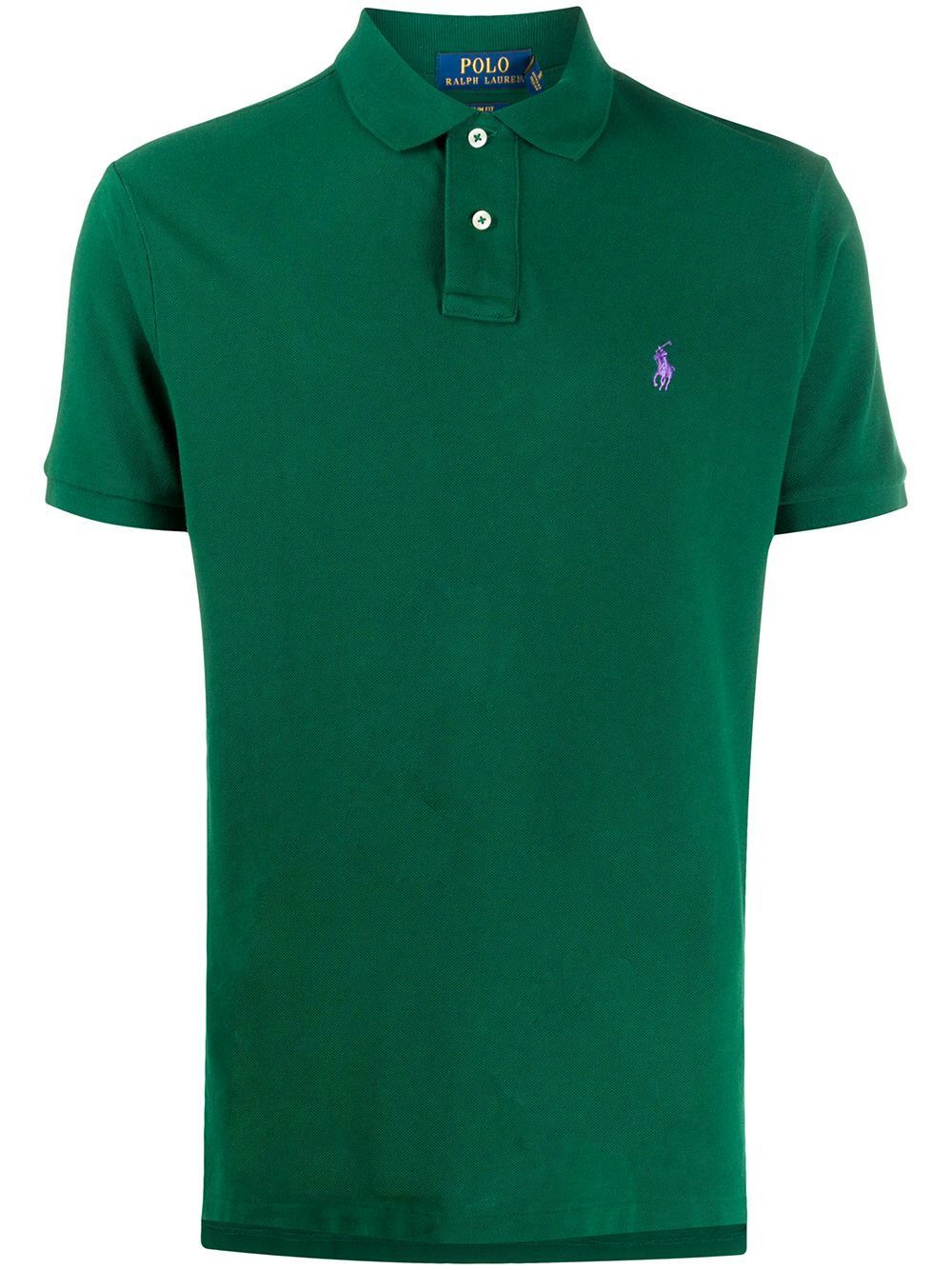 Polo Ralph Lauren Slim Fit Polo In Green