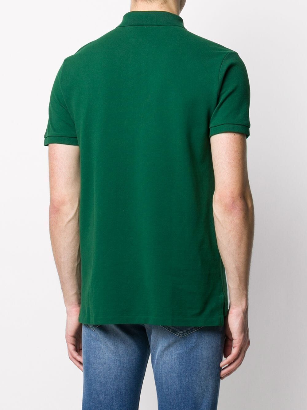 Shop Polo Ralph Lauren Slim Fit Polo In Green
