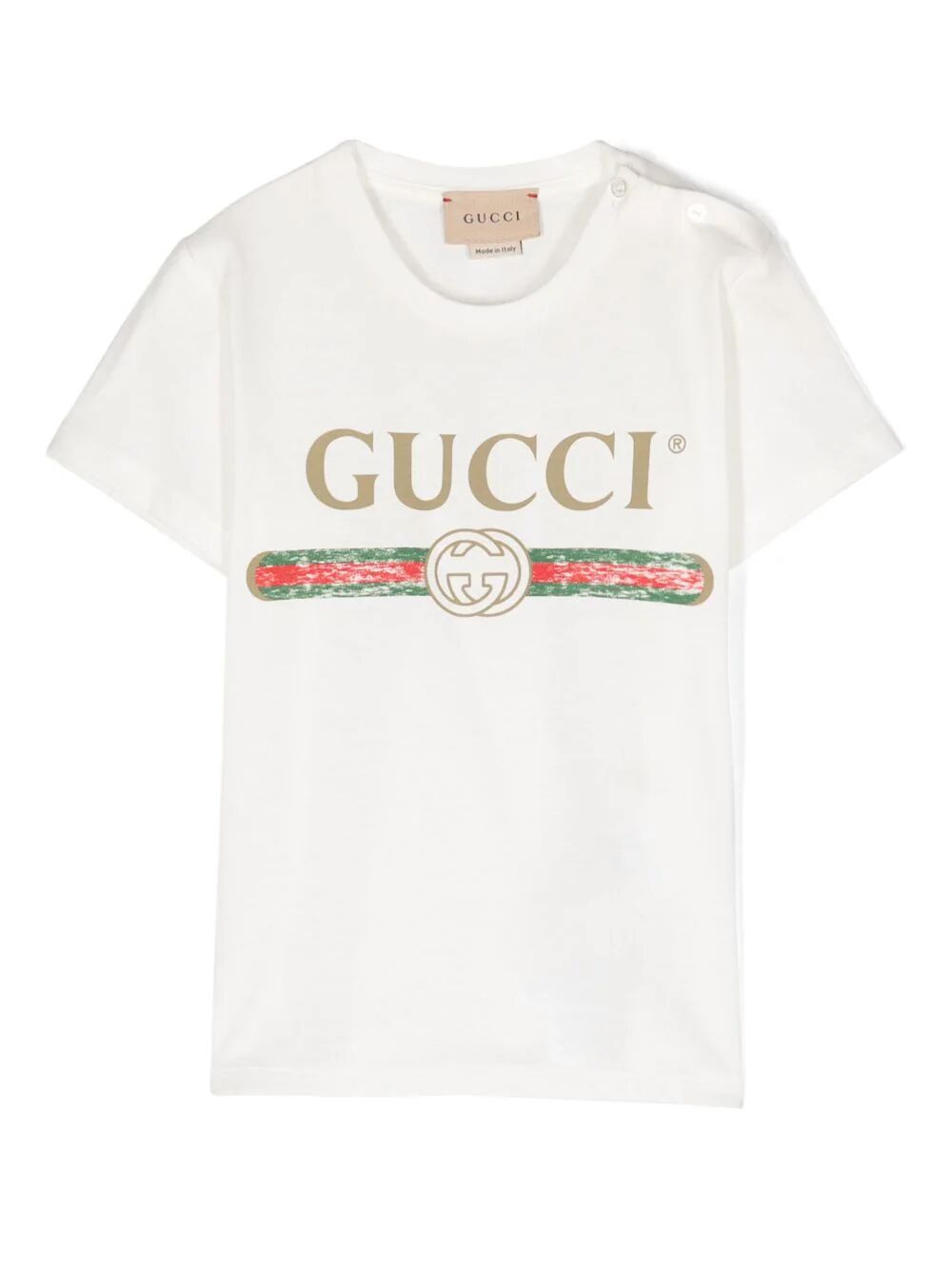 Gucci T In White