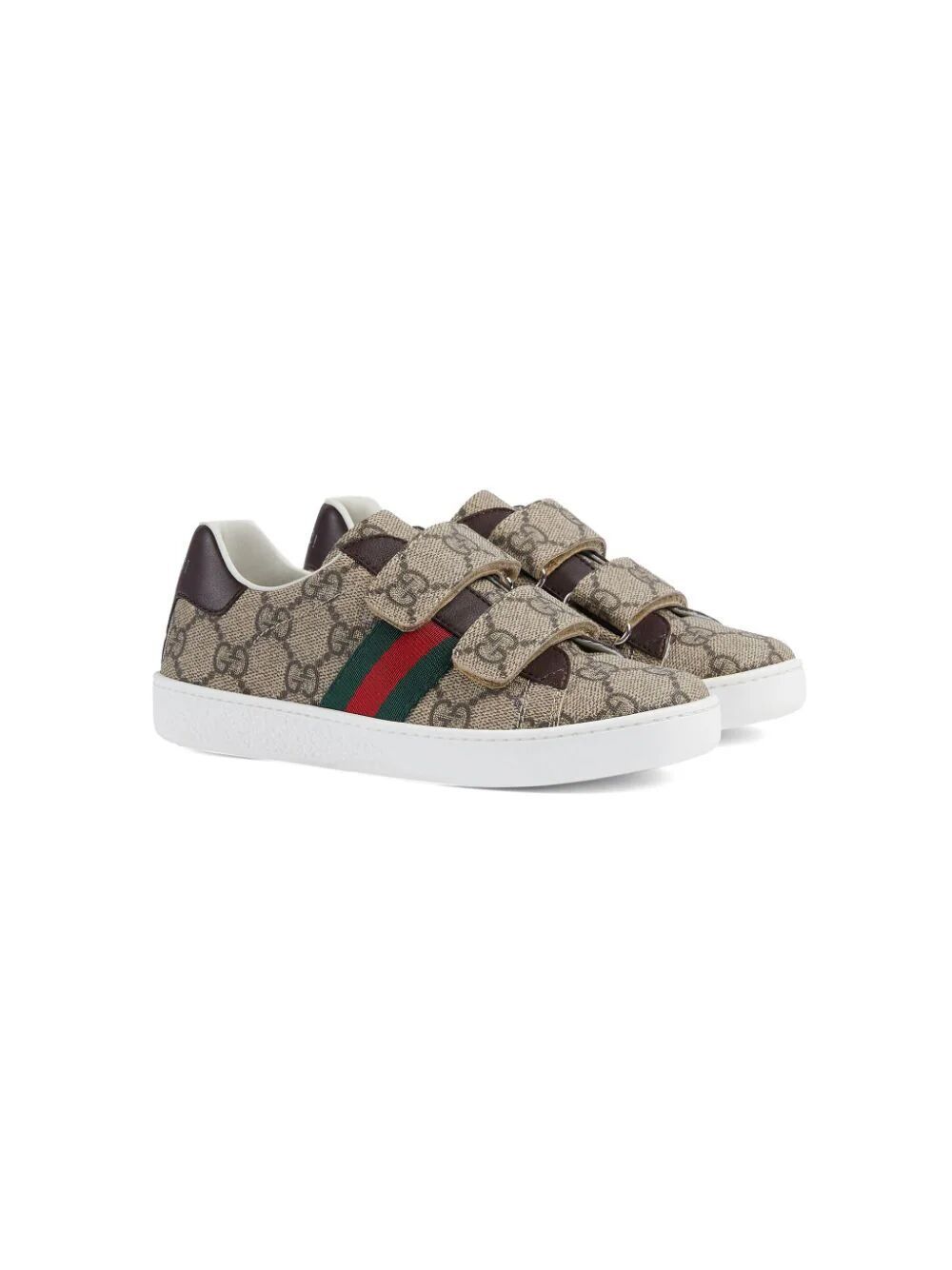 Shop Gucci Sneaker Plastic In Brown