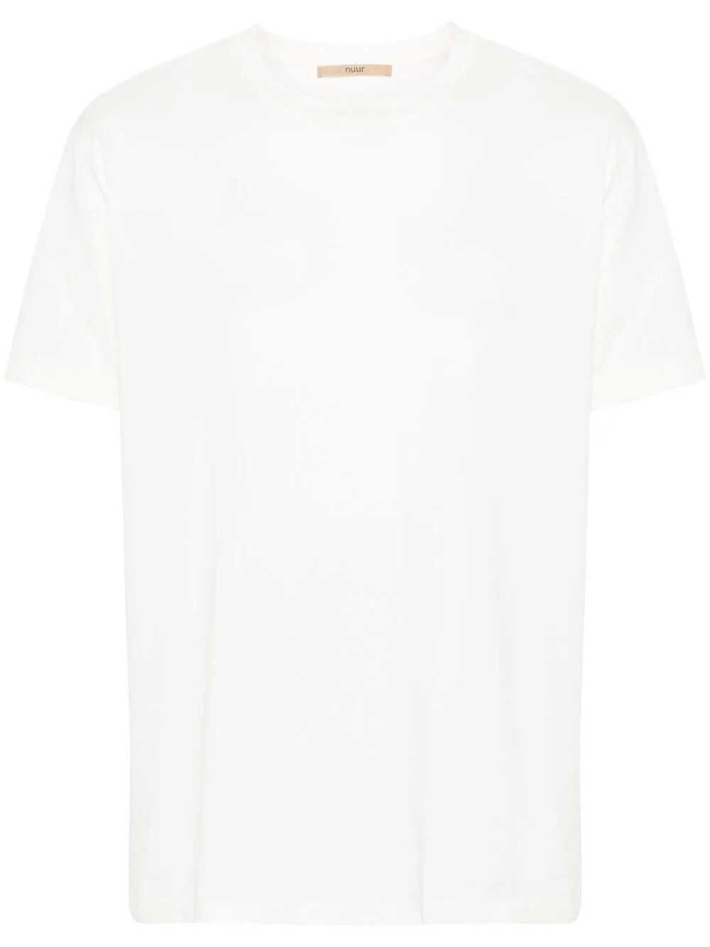 Nuur Short-sleeve Cotton T-shirt In White