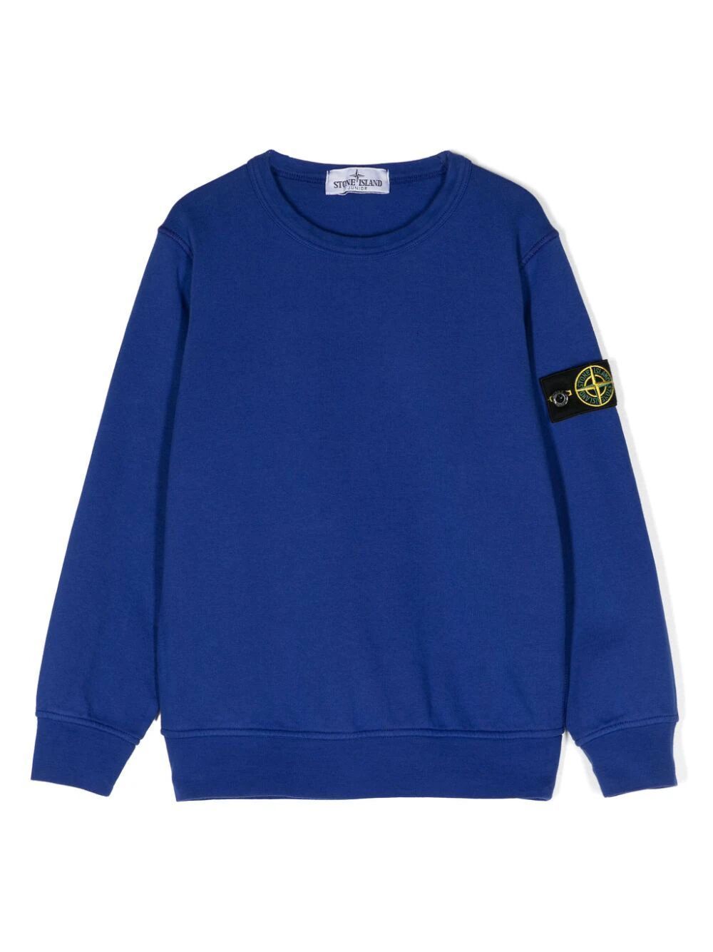 Stone Island Junior Kids' Sweatshirt In Blue