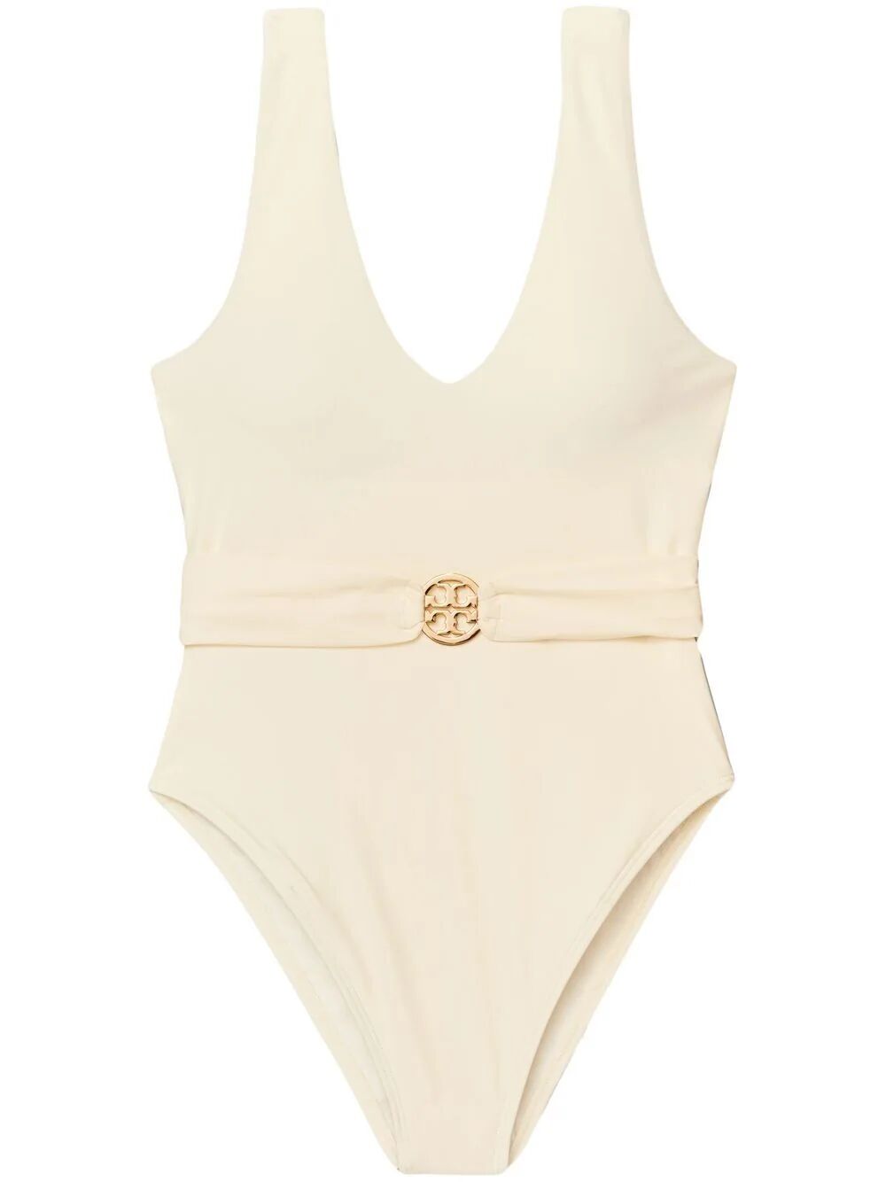 Shop Tory Burch Miller Plunge One In White