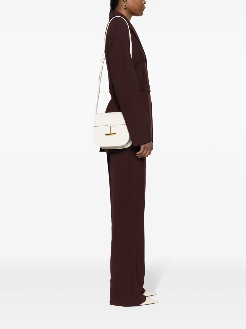 Shop Tom Ford Shoulder And Crossbody Day Bag In White