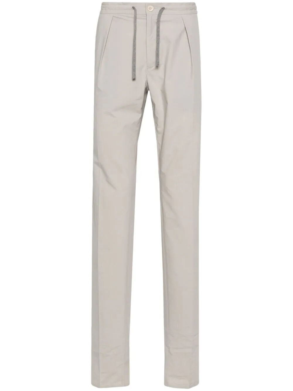 Shop Incotex Model A44 Regular Fit Trousers In Grey