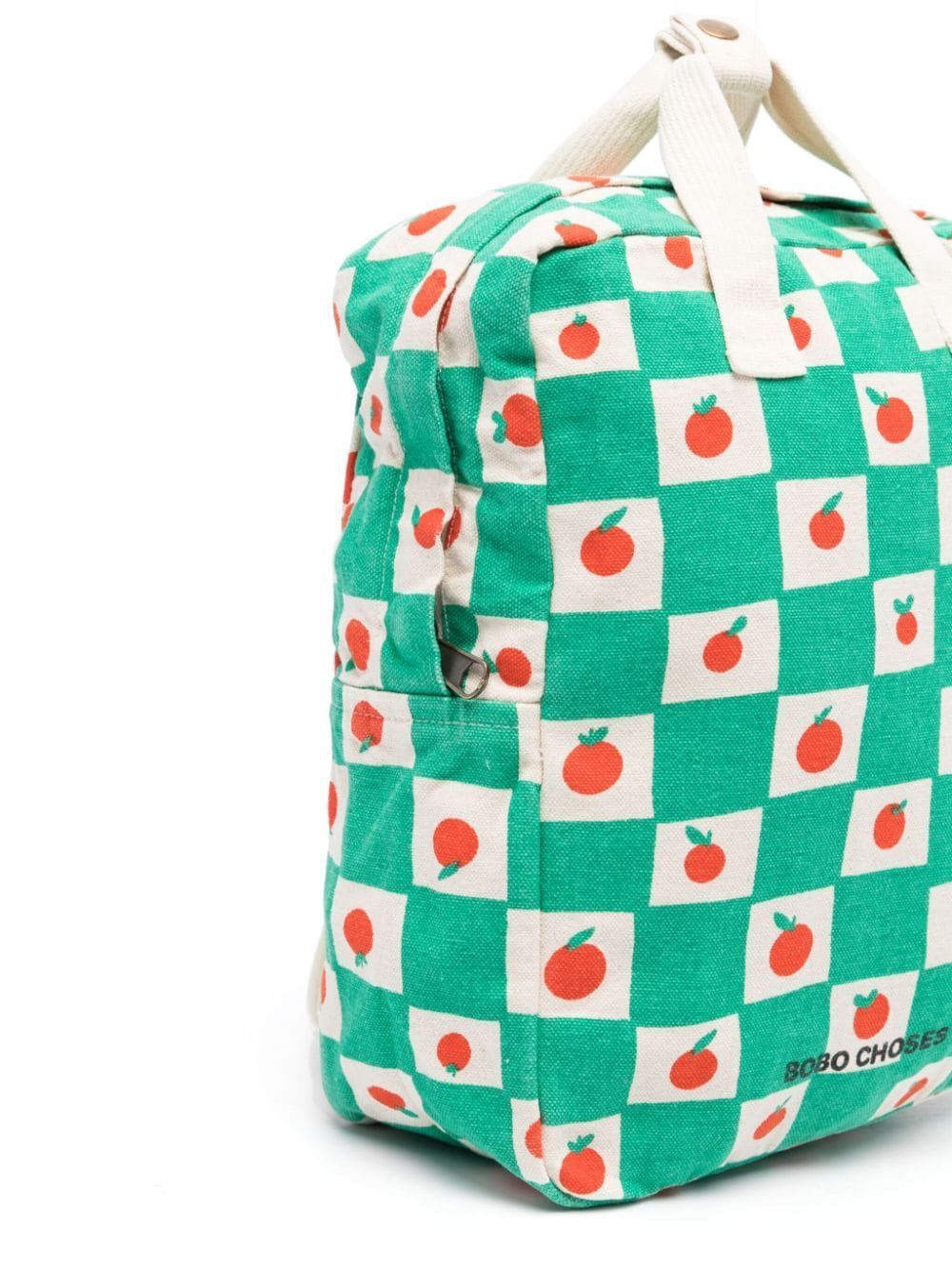 Shop Bobo Choses Tomato All Over School Bag In White
