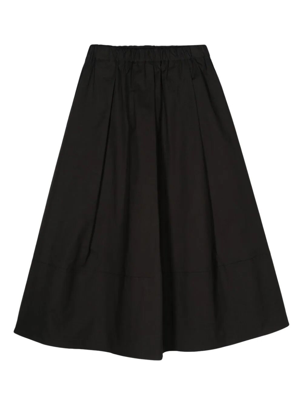Shop Antonelli Isotta Long Skirt In Black