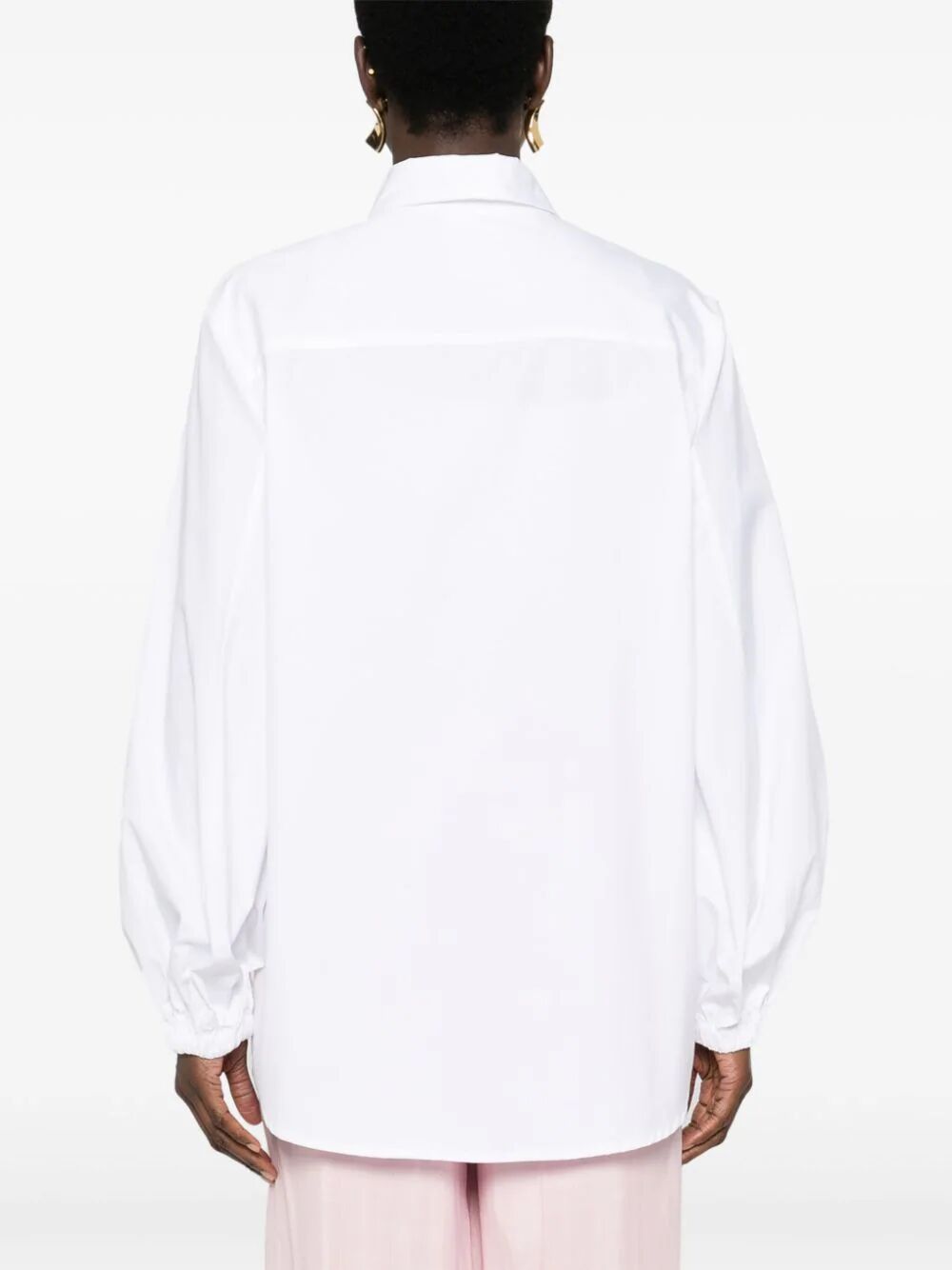 Shop Semicouture Jaime Shirt In White