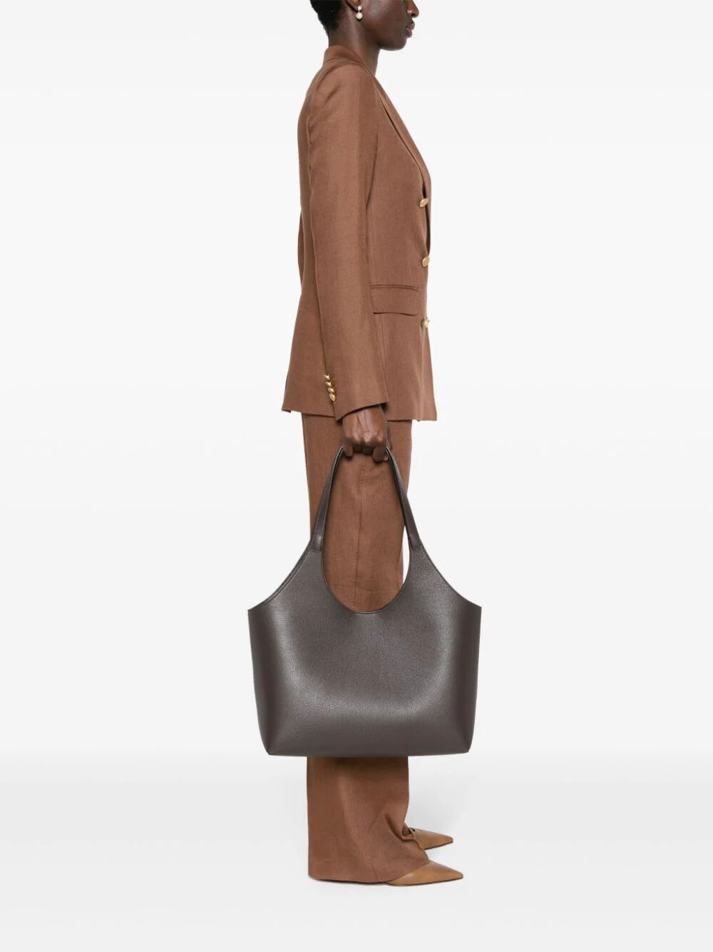 Shop Aesther Ekme Cabas Bag In Brown