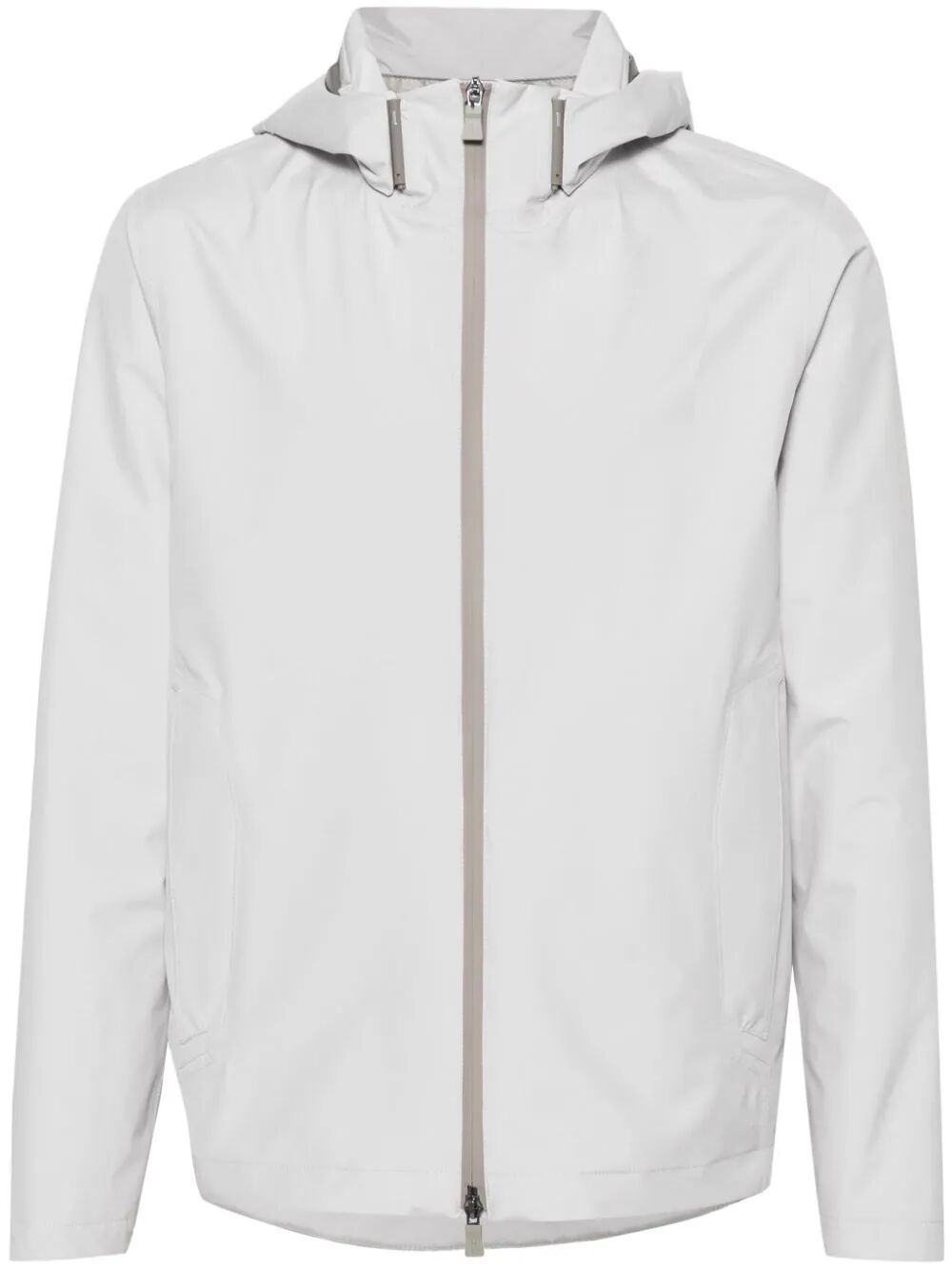 Shop Herno Paclite Bomber Jacket In White