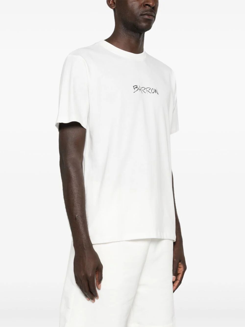 Shop Barrow Jersey T-shirt In White