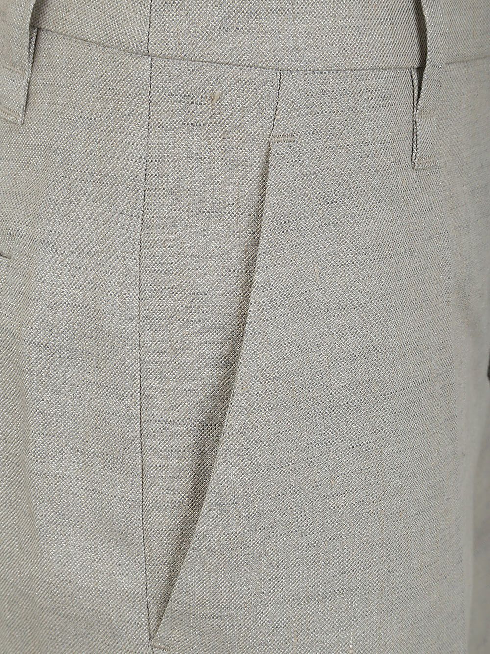 Shop Brunello Cucinelli Trouser In Grey