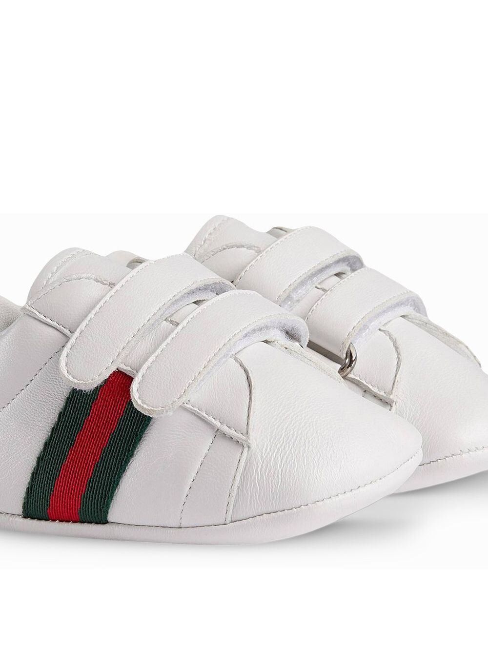 Shop Gucci Sneaker Leather In Black