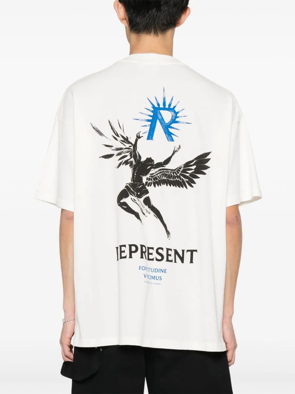 Shop Represent Icarus T-shirt In White