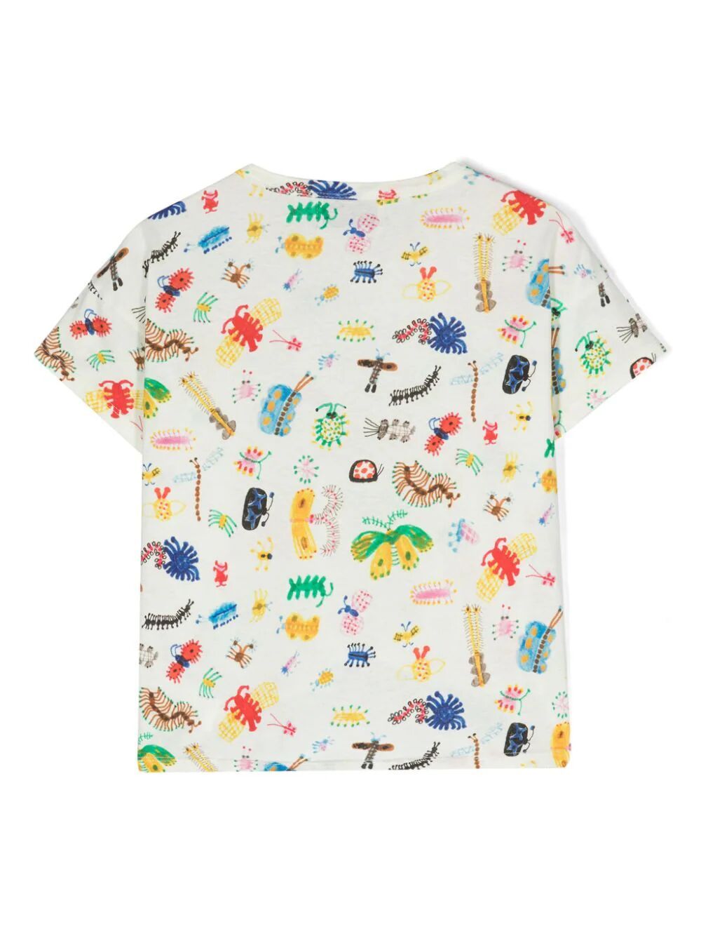Shop Bobo Choses Funny Insect All Over T-shirt In White