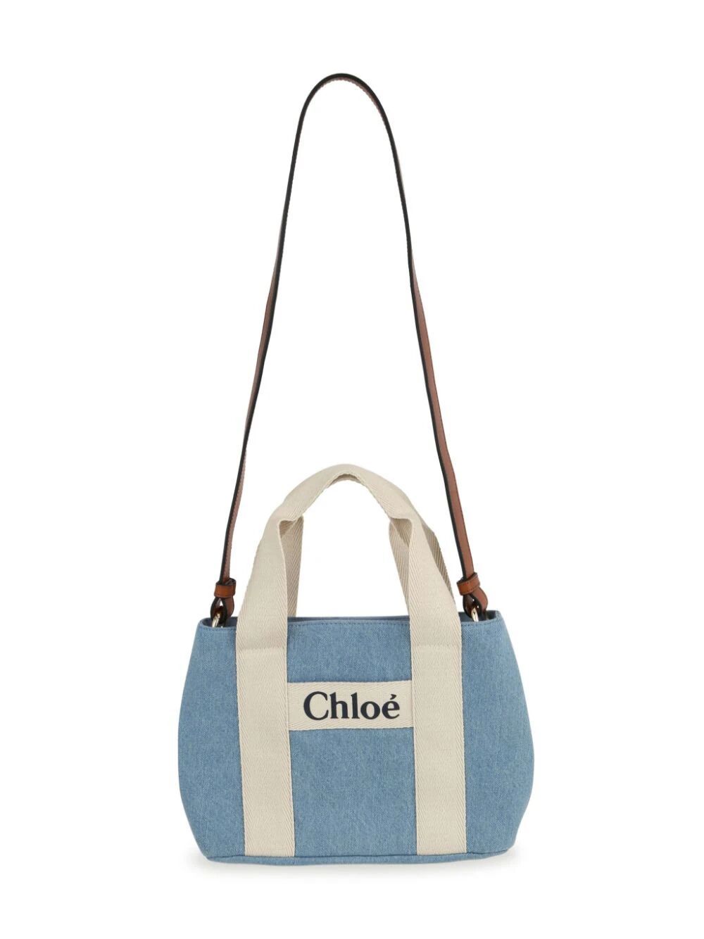 Shop Chloé Bag In Blue