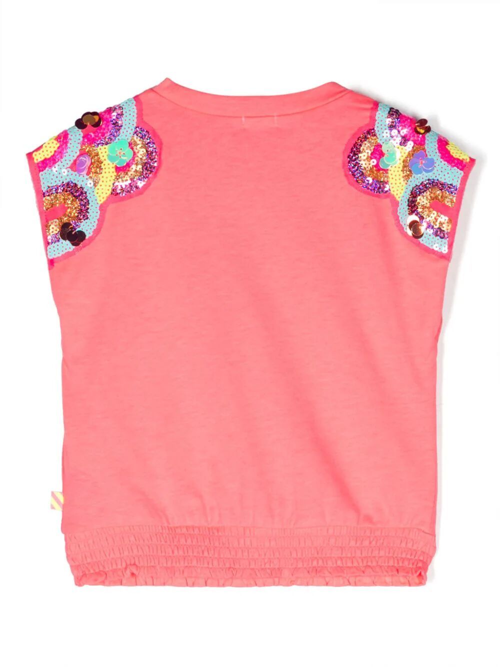 Shop Billieblush Short Sleeves T In Pink & Purple