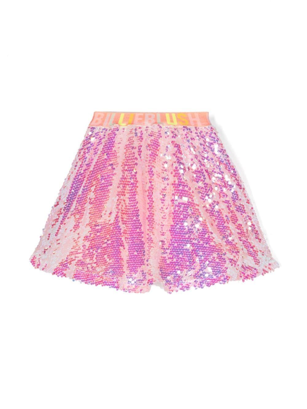 Shop Billieblush Petticoat In Pink & Purple
