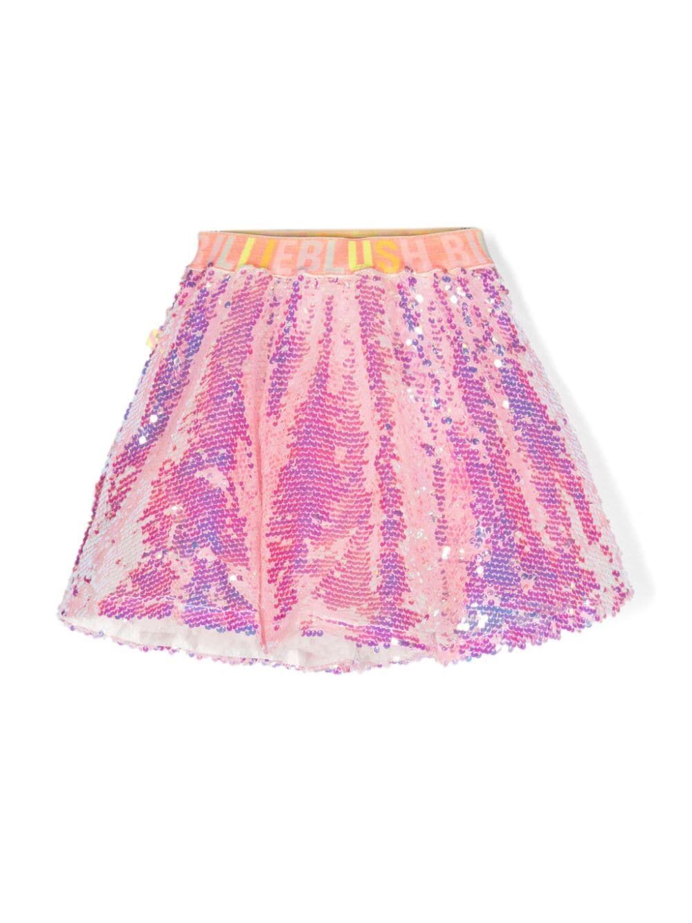 Shop Billieblush Petticoat In Pink & Purple