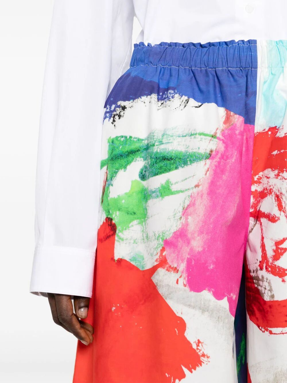 Shop Daniela Gregis Pigiama Trousers In Multicolour