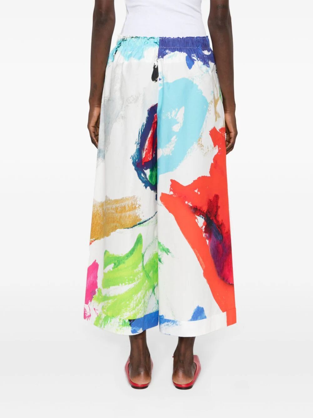 Shop Daniela Gregis Pigiama Trousers In Multicolour