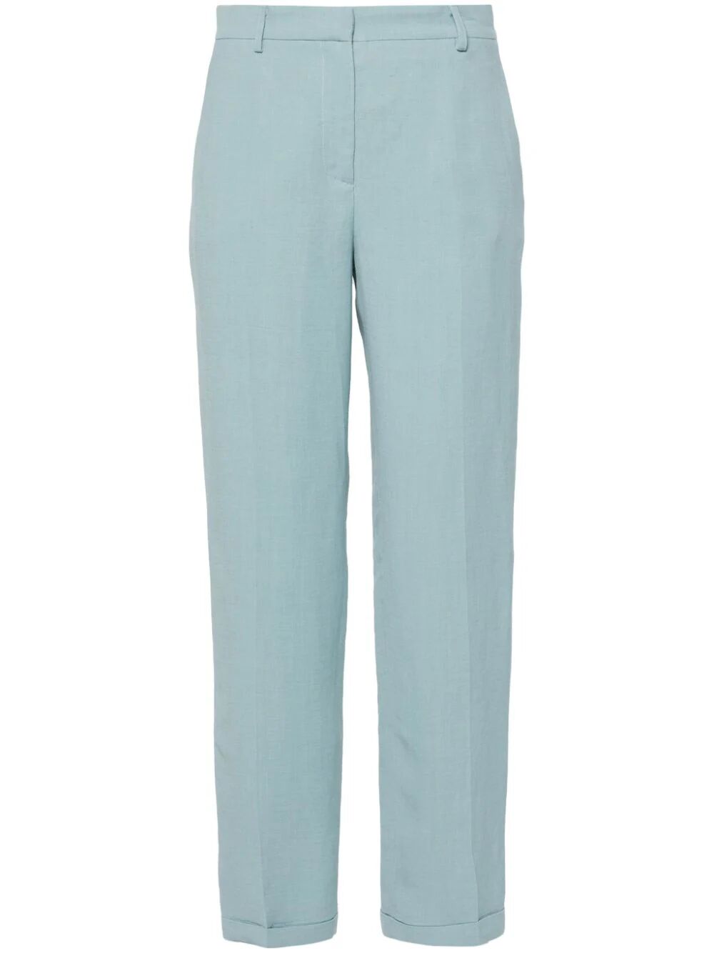 Shop Antonelli Rhondiola Pants With Lapel In Blue