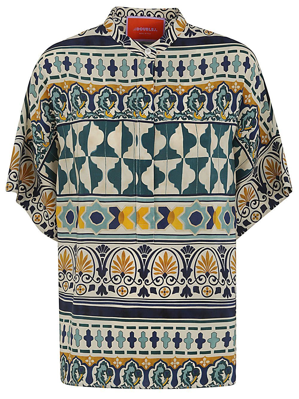Shop La Doublej Baleares Shirt In Multicolour