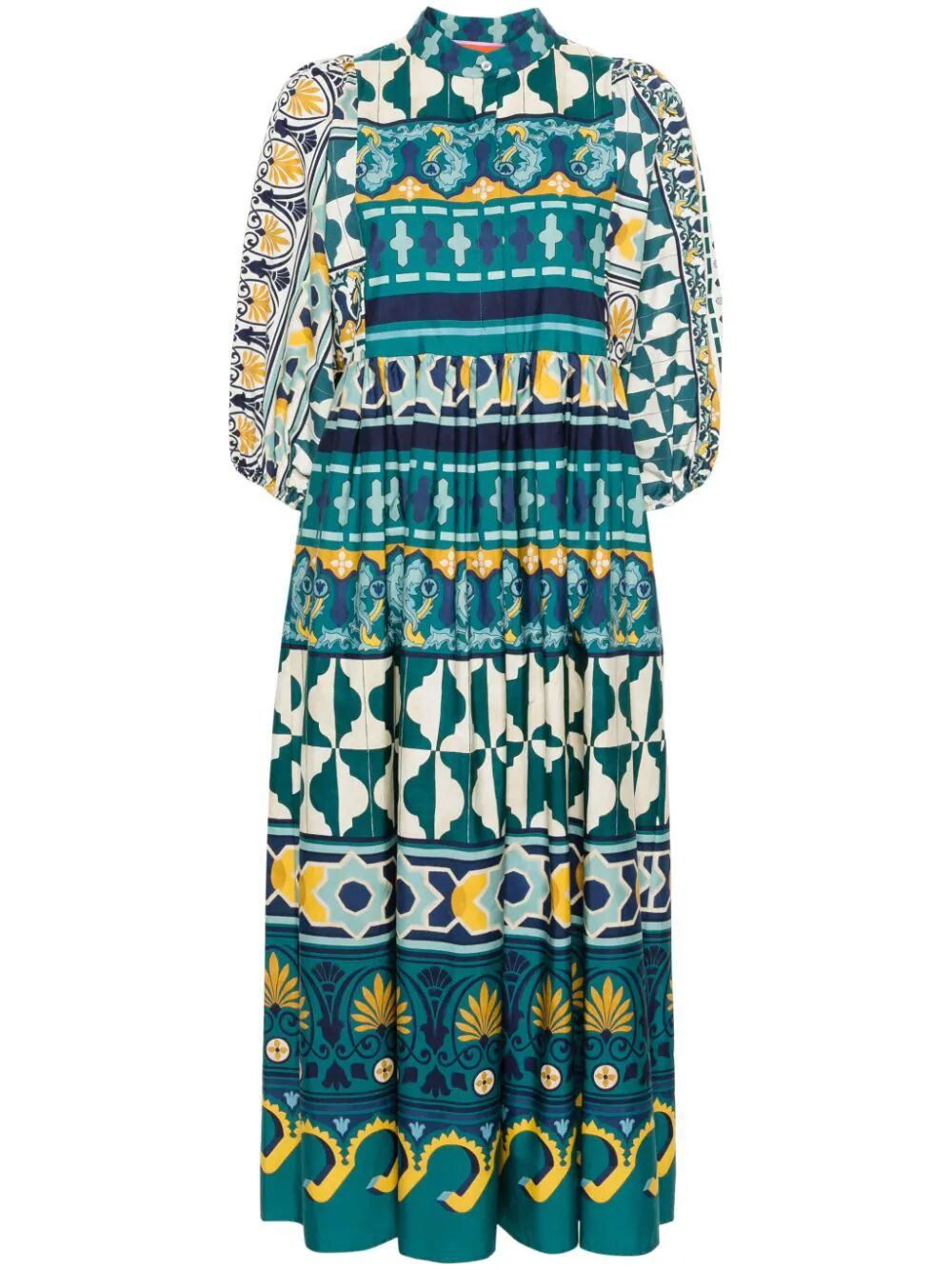 Shop La Doublej Portofino Dress In Multicolour