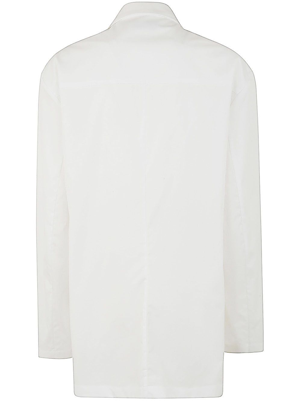 Shop Dries Van Noten 01440 Caplan 8329 M. W.shirt In White