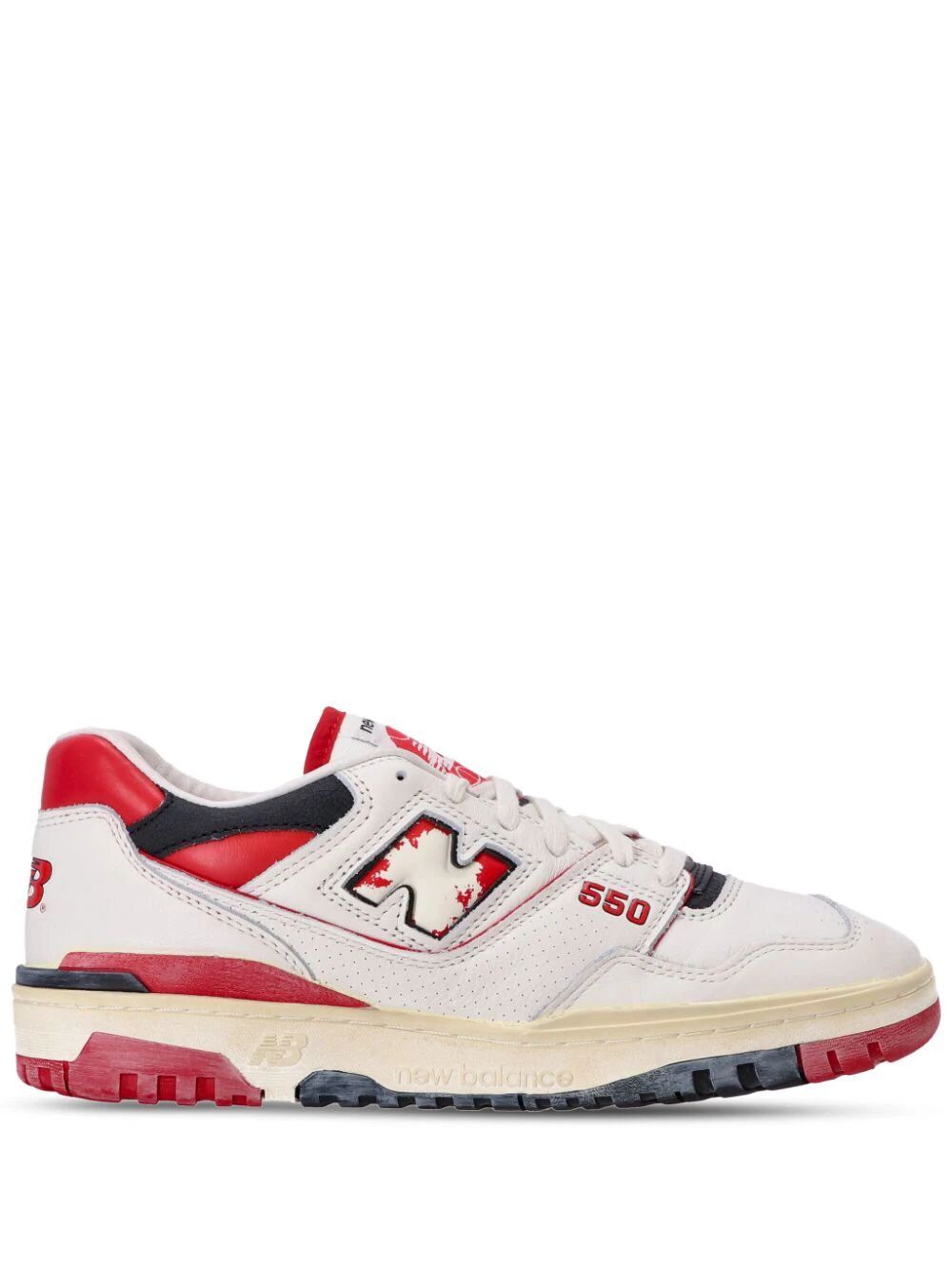 Shop New Balance 550 Sneakers In Multicolour