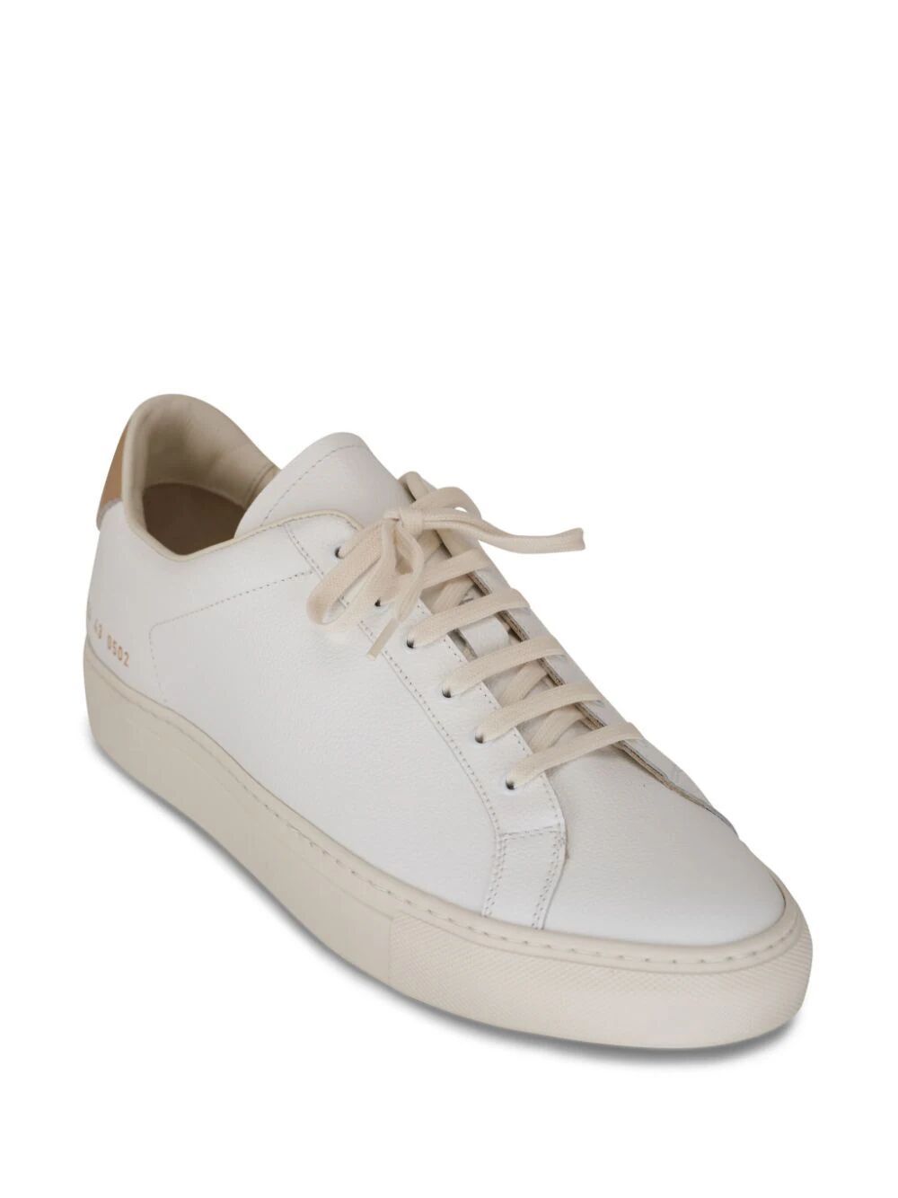 Shop Common Projects Retro Bumpy Sneaker In White