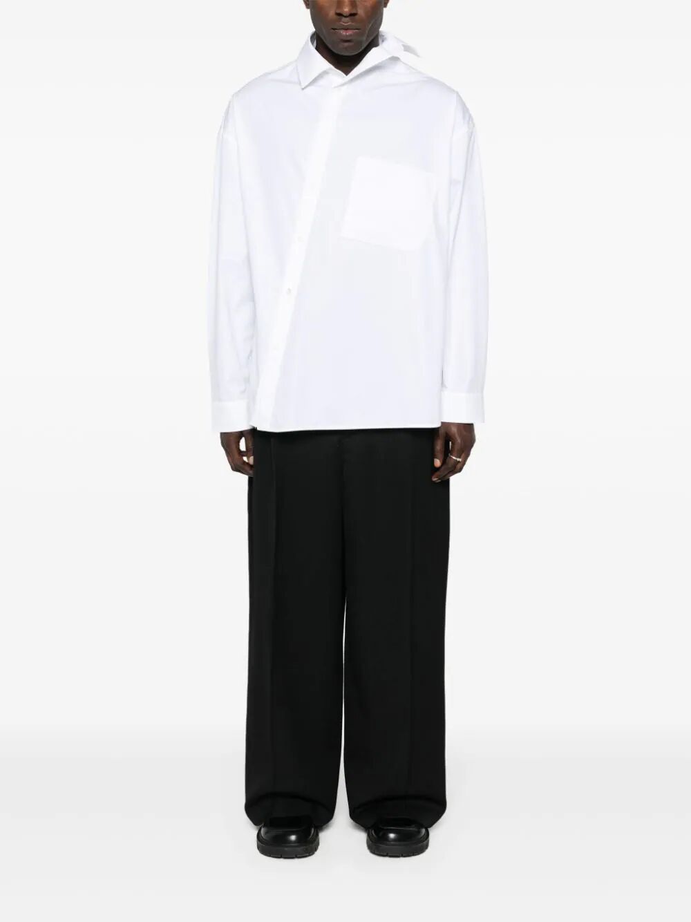 Shop Jacquemus Cuadro Shirt In White