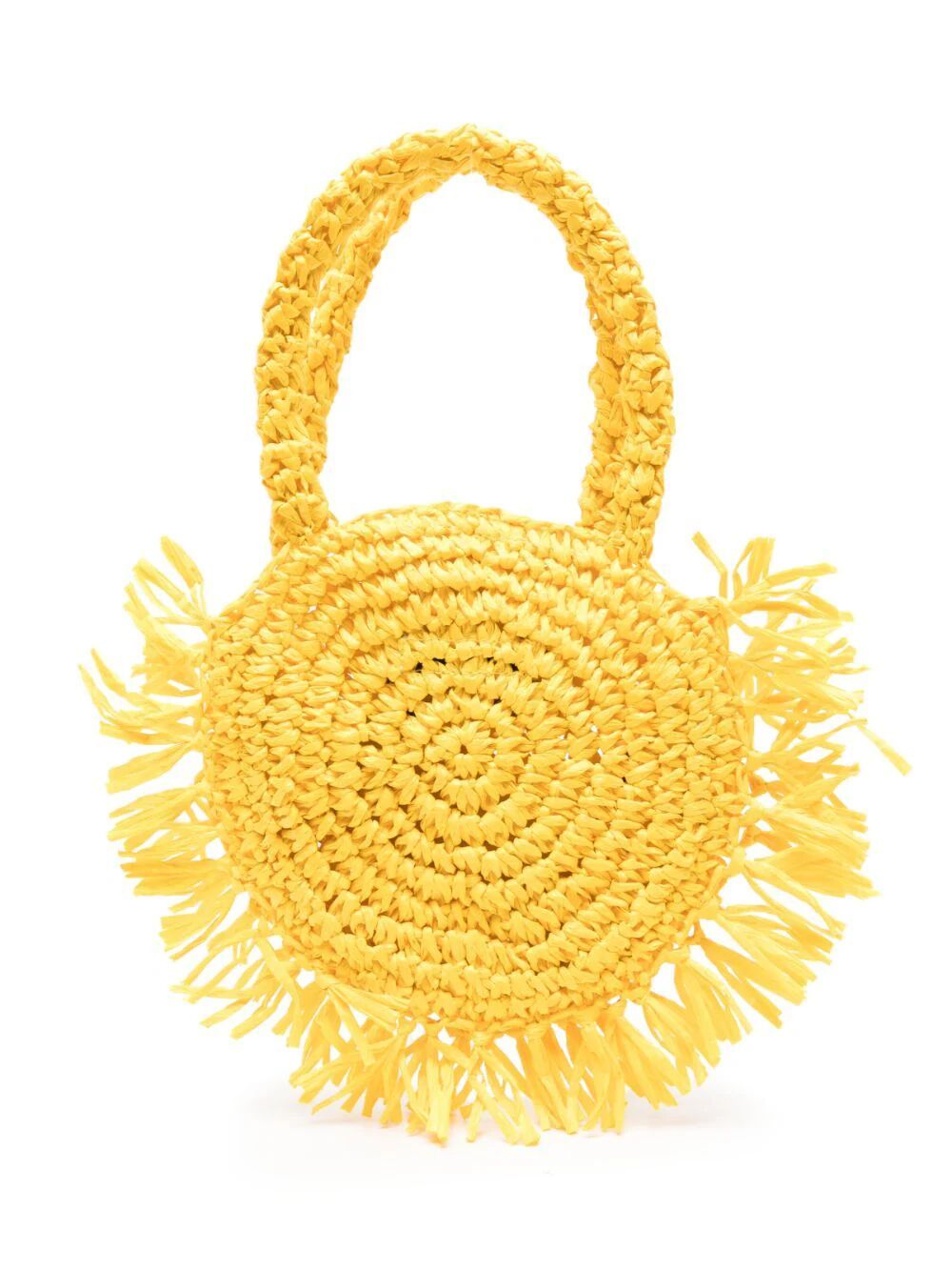 Shop Stella Mccartney Shoulder Bag In Yellow & Orange