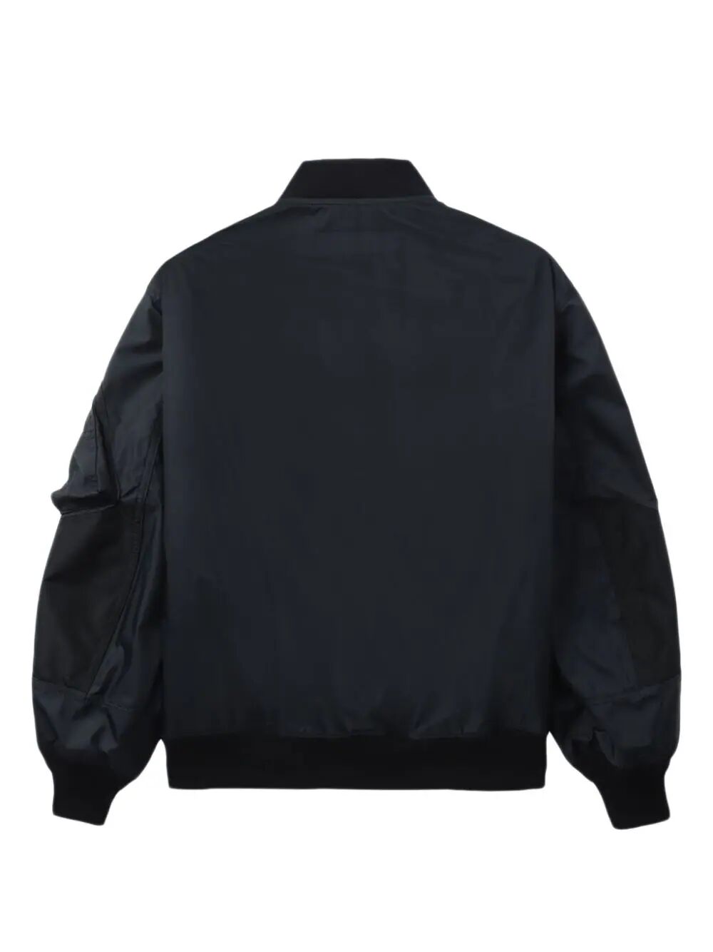 Shop Comme Des Garçons Homme Deux Nylon Bomber Jacket In Black