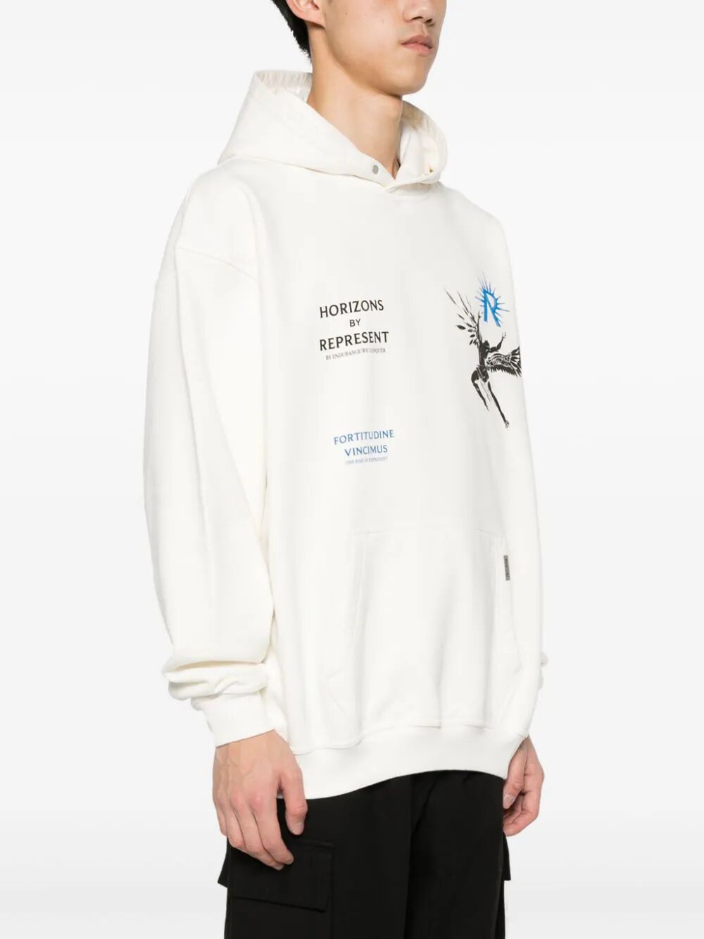 Shop Represent Icarus Hoodie In White