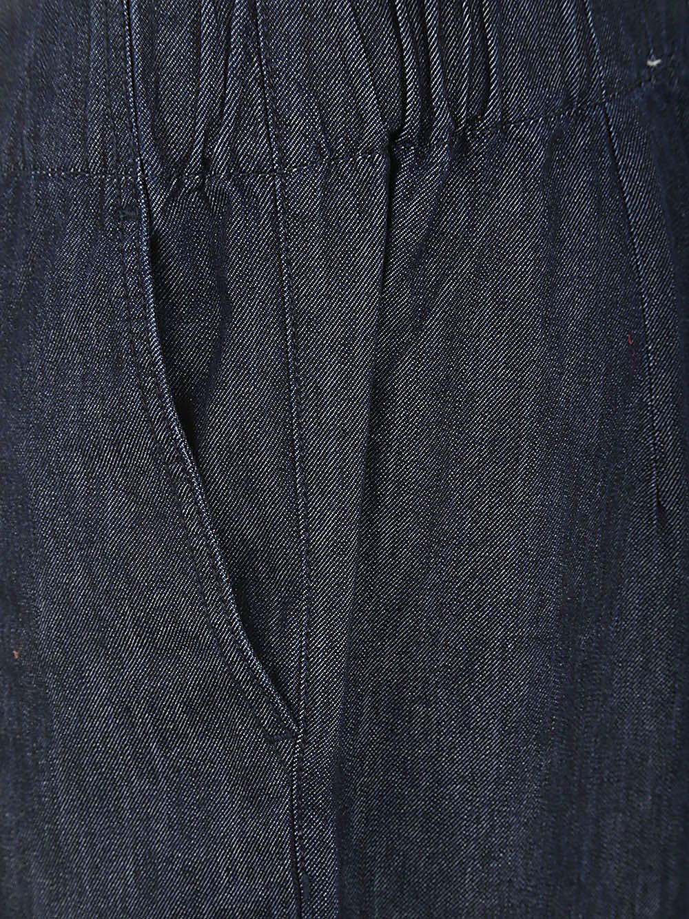 Shop Dries Van Noten 02680 Pila Denim Pants In Blue