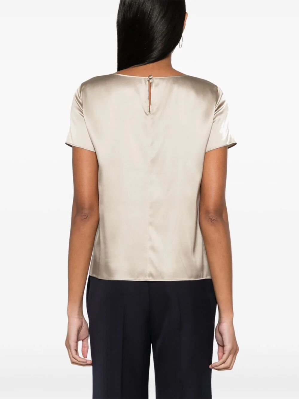 Shop Emporio Armani Short Sleeve Shirt In Brown