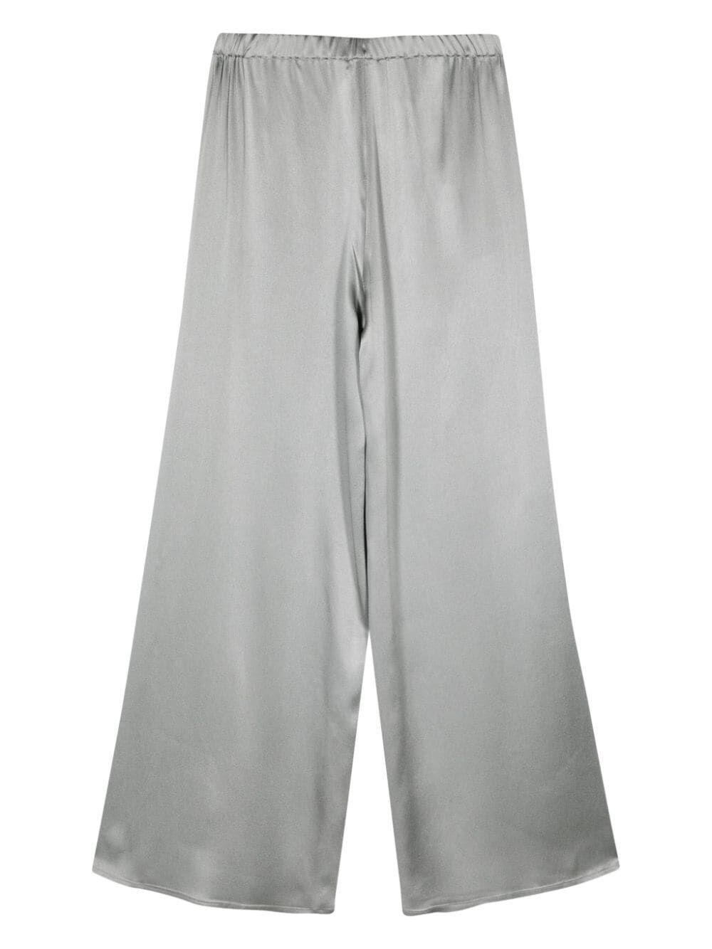 Shop Antonelli Talia Wide Leg Pants In Grey