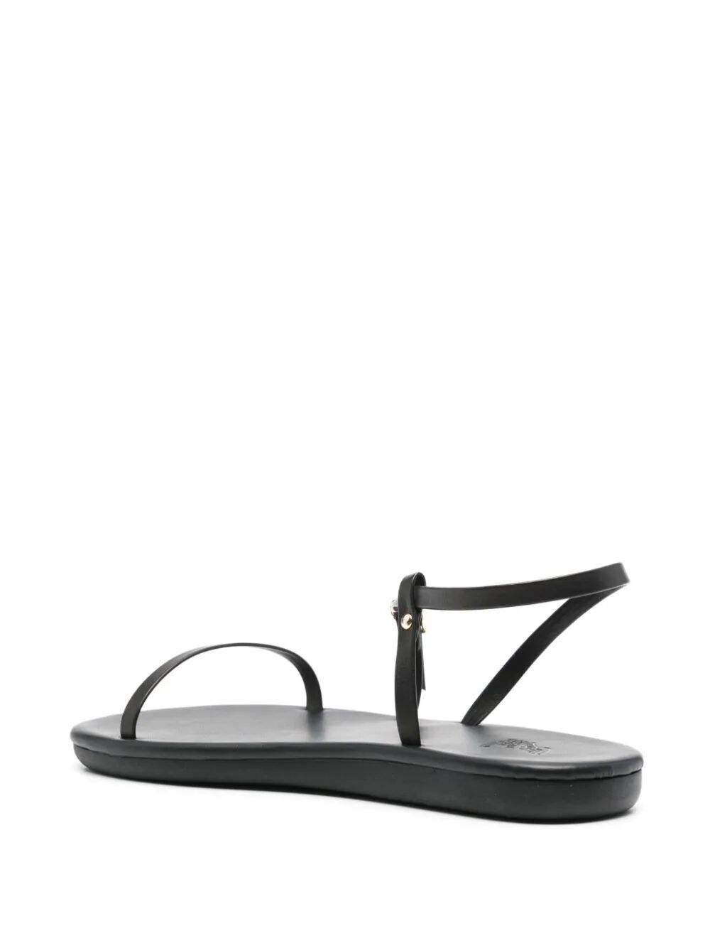 Shop Ancient Greek Sandals Niove Flip Flop Sandal In Black